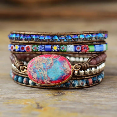 Floral Wisdom Wrap Bracelet-Your Soul Place